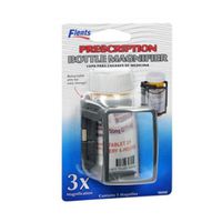 Prescription Bottle Magnifier - 3x Power - Works Great with Almost All Pill Containers
