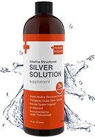 Structured Silver, Liquid Silver Solution pH Balanced 30ppm – Daily Silver Supplement for Immune Health – 16oz Bottle of Colloidal Silver Water