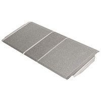 Silver Spring 2-5/8" High, 36" Wide Solid Aluminum Mobility Threshold Ramp for Wheelchairs, Scooters, and Power Chairs
