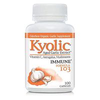 Kyolic Aged Garlic Extract Formula 103 Immune Formula, 100 Capsules