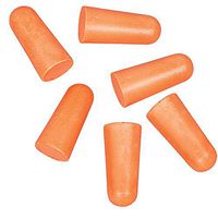 Allen Molded Foam Earplugs, NRR 31 dB (3 Pairs)