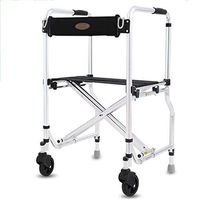 Walking Aids Compact Folding Walker Drive Light Weight Medical Walker for Elderly, Seniors, Handicap, Disabled Max 180 kg (400 lbs)