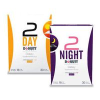 DONUTT(โดนัท) 2 Day & 2 Night (Twin Pack) 30 capsules per box Control Weight loss formula accelerates metabolism during the day and while sleeping as much as 2 times
