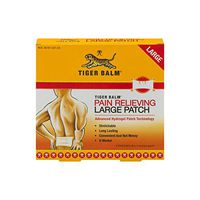 Tiger Balm Pain Relieving Patch Large 4 Each (Pack of 4)
