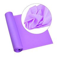 Obeauty Long Resistance Bands. Flat Latex Free Home Gym Fitness Equipment for Physical Therapy, Pilates, Stretch, Yoga, Strength Training Workout(Purple)