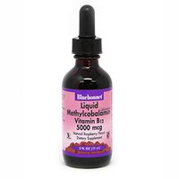 Bluebonnet Liquid Cellular Active Methycobalamin 5000 mcg, 2 Ounce