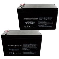 2pc 12V 7Ah SLA Battery EB1270F1 for UB1270, WKA12-7F, PS1270 Many Uses Alarm System, fire Alarm, Burglar Alarm, UPS Backup Battery, Smoke Detector, exit Signs, inverters, Lighting