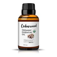 Divine Botanics Organic Cedarwood Essential Oil. 100% Pure Essential Oil of Undiluted Cedar Oil: Aromatherapy Oils, Scented Oils & Essential Oils for Massage Diffusers