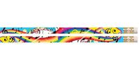Rainbow Notes Pencil Pack of 10