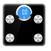 Body Fat Scale Smart Bluetooth Body Fat Scale Household Weight Scale Health Precision Body Scale,Black