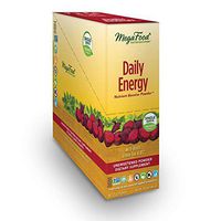 MegaFood, Daily Energy Booster Powder Singles, Supports Energy and Stamina, Drink Mix Supplement, Gluten Free, Vegetarian, 30 Packets (30 Servings)