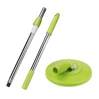 Maikouhai Spin Mop Pole Handle Replacement for Floor Mop 360 No Foot Pedal Version, Green