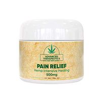 500MG 4 Ounce Hemp Cream for Fast Pain Relief Double The Size and Power of All Arnica Cream Infused with 500 mg of Hemp Oil for Pain Relief of Knee Pain, Back Pain,Neuropathy