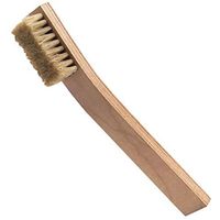 ESD-Safe Brush with 3/4" Hog Hair Bristles and a Plywood Handle, 8-3/8" Long