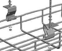 Cablofil ASPG Trapeze Hanging Clip Tray Hanger, Pre-Galvanized
