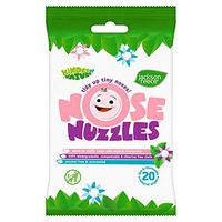 Jackson Reece Nose Nuzzles Wipes (1), Sensitive Wet Nose Wipes for Kids & Baby, Allergy Relief, Soft Natural 100% Biodegradable Hand & Face Wet Tissue Wipe, with Soothing Aloe & Chamomile