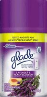 Glade Automatic Spray Refill, Lavender & Peach Blossom, 6.2 Oz(pack of 4)