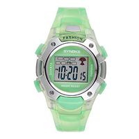 NXDA SYNOKE Multi-Function 30M Waterproof Watch LED Digital Double Action Watch (green)