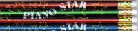 Piano Star Dust Pencil Pack of 10
