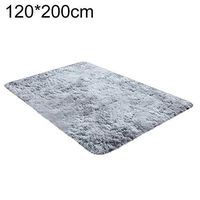 Super1798 Warm Soft Living Room Bedroom Long Hair Rug Washable Floor Carpet Door Mat Home Decor -Light Gray 120200cm