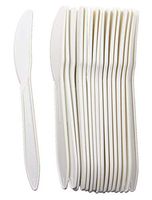 GreenWorks Eco-Friendly 6.5" Plant Starch Disposable Knives,1000 Count Cornstarch Biodegradable Knives