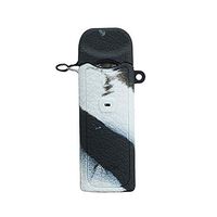 DSC-Mart Texture Case, Silicone Cover Sleeve (Whiteblack)