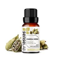 Cardamom Essential Oil - Made in India - 100% Pure Extract Cardamom Oil Therapeutic Grade (0.33 Fl Oz / 10 ml)