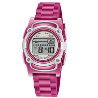 Kids Digital 8 Alarm Vibrating Watch Medication Reminder Potty Urinary Training Vibration Pill Alert Vibra Medical Reminder for Children (Purple)