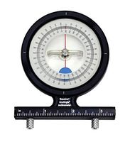 Baseline AcuAngle Inclinometer with Adjustable-Feet for Precision Measurement, Testing and Evaluation of Range of Motion of Neck, Hip, Spine, Elbow, Knee, Shoulder, Ankle, Wrist and MCP Joint