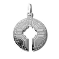 HighChi Pendant - 3/4" Sterling Silver 925