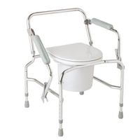 Medline Steel Drop-Arm Commode