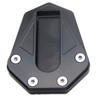 Frames & Fittings Motorcycle CNC Aluminum Foot Kickstand Extension Pad Plate Side Stand Enlarger for Benelli TRK 502 2017-2018 - (Color: Red)