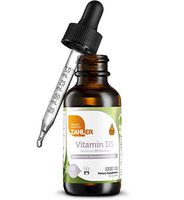 Zahler Vitamin D3 Liquid, Vitamin D Drops, Certified Kosher (1,000IU)