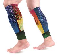 LEVEIS Tree of Life Novelty Arm Sleeves UV Protection for Men Women Sunblock Protective Gloves Running Golf Cycling Driving Long Arm Cover 1 Pair