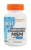 Doctor's Best Glucosamine/Chondroitin/MSM, Capsules, 120 Count
