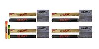 100% Authentic Raw Rollers Bundled with Two Exclusive Destroyer Plastics Doob Tubes One Large One Small (12in Raw Supernatural, 4)