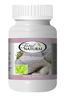 Garlic Extract 1000mg 250 Count Bottle of Softgels [5 Bottles] by Total Natural, Safe and Natural Cardiovascular Health Supplement for Men and Women, GMP Premium Ingredients