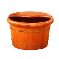 Foot Tub,Foot Soak Tub,Foot Bath Tub,Foot Basin Wooden Bucket,Solid Wood Foot Soaking Barrel,Foot Spa Wooden Tub,Solid Wood Foot Washing Barrel