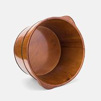 Foot tub , Household Wooden Barrel, Natural Wood Foot Wooden Barrel，Fragrant Cypress Foot Bath Barrel，High Insulation Wood Foot Bath