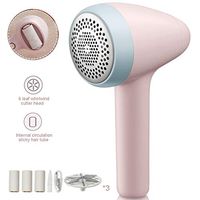 WLNKJ Lint Remover, USB Charging Electric Sweater Fabric Shaver for Blanket/Scarf with Concealed Sticky Hair Tube - Portable Travel Business Trip