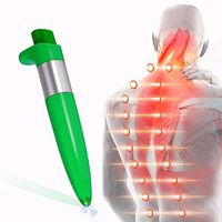 Handhled Electric Acupuncture Pen for Back, Foot, Neck, Shoulders, Leg Acupressure Pain Relief Therapy Magnet Gear Body Massage