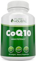 CoQ10 240 SoftGels 100% Money Back Guarantee High Absorption Coenzyme Q10 Made in The USA to GMP Standards Up to 8 Month's Co Q 10 Supply