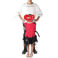 Fushida Full Body Transfer Sling Pad, Safe Transfer Gait Belt, Standing Aids and Support Strap for Recliner, Breathable Cotton Belt for Brain Paralysis Chirldren(Red, FYH196)
