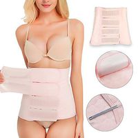 Vansun Belly Wrap for Pregnancy | High-Waisted,8 Bands, High-Waisted, 8 Bands, Tighten Belly, Material Accredited Skin-Friendly Quad-Banded Shaping Belly Wrap-for Postpartum Body Shaping Brace (XL)