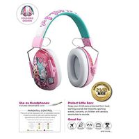 Minnie Mouse Kids Ear Protectors Earmuffs Toddler Ear Protection + Headphones 2 in 1 Noise Reduction and Headphones for Kids Ultra Lightweight Adjustable Safe Sound Great for Concerts Shows and More