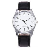 Fxbar, Mens Simple Business Fashion Analog Wrist Watch Quartz Bracelet Watches Dress Watch(A)