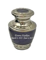 Customized Pearl Lavender Keepsake Cremation Urn, Funeral Tokens, Ash Urns with Personalized Engraving - Small Size