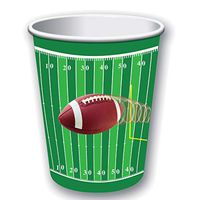 Forum Novelties Football 9oz Paper Cups (8)
