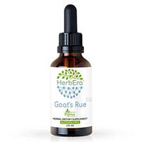 Goat's Rue B60 Alcohol-Free Herbal Extract Tincture, Organic Goat's Rue (Galega officinalis) Dried Herb (2 fl oz)