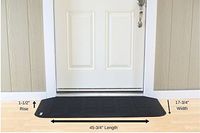 EZEdge Transition Threshold Ramp For a Door Sill, 1½" Rise, 1½" x 17¾" x 45¾"